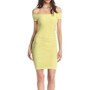 BCBGeneration Off the Shoulder Bodyc…